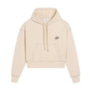 Signature Hoodie met Capuchon Ami Paris , Beige , Heren