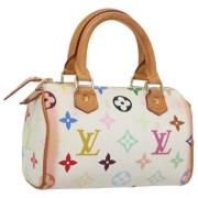 Pre-owned Canvas handbags Louis Vuitton Vintage , Multicolor , Dames