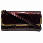 Pre-owned Leather crossbody-bags Louis Vuitton Vintage , Red , Dames