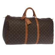 Pre-owned Canvas louis-vuitton-bags Louis Vuitton Vintage , Brown , Da...