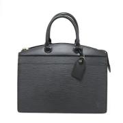 Pre-owned Leather louis-vuitton-bags Louis Vuitton Vintage , Black , D...