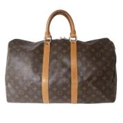 Pre-owned Canvas louis-vuitton-bags Louis Vuitton Vintage , Brown , Da...