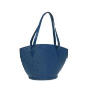 Pre-owned Leather louis-vuitton-bags Louis Vuitton Vintage , Blue , Da...