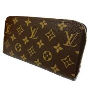 Pre-owned Canvas wallets Louis Vuitton Vintage , Brown , Dames