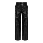 Leren broek Uleth IRO , Black , Dames