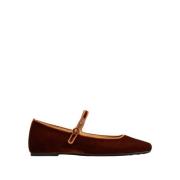 Elegant Ballet Flats Tod's , Brown , Dames