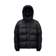 Warme Winterjas voor Mannen Moncler , Black , Heren