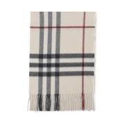 Vintage Check Cashmere Sjaal Burberry , Beige , Unisex