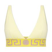 Badpak top Versace , Yellow , Dames