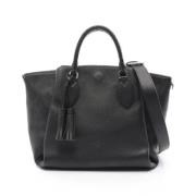 Pre-owned Leather louis-vuitton-bags Louis Vuitton Vintage , Black , D...