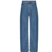 Denim Mode Jeans voor Mannen Valentino , Blue , Heren