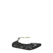 Elegante Ballerina Schoenen Fendi , Black , Dames