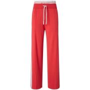 Rode en witte broek Pinko , Red , Dames