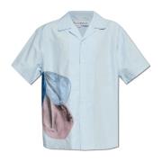 Kortemouwenshirt JW Anderson , Blue , Heren