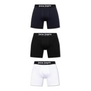 Driepak boxers met logo Palm Angels , Multicolor , Heren