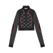 Stijlvolle Top voor Vrouwen Gucci , Black , Dames