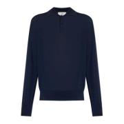 Wollige Polotrui Ami Paris , Blue , Heren