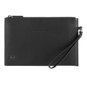 Zwarte Clutch Tas Piquadro , Black , Dames