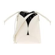 Curve Crossbody Tas Jil Sander , Beige , Dames