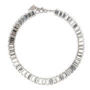 Kristal Statement Ketting Forte Forte , Gray , Dames