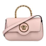 Stoffige Roze Mini Top Handtas Versace , Pink , Dames