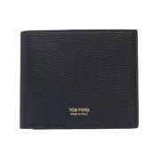 Stijlvolle Herenportemonnee van Leer Tom Ford , Black , Heren