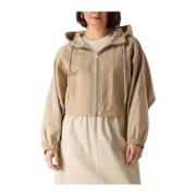 Bruine Helma Jas voor Vrouwen Nukus , Brown , Dames