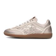 Gouden parel lage sneakers Fred De La Bretoniere , Pink , Dames