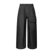 Grijze Cargo Broek Wijde Pijpen JW Anderson , Gray , Heren