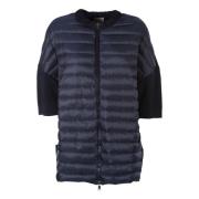 Blauwe Tricot Trui Moncler , Blue , Dames