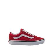 Klassieke Old Skool Sneakers Vans , Red , Heren