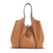 Bruine Shopper Tas Elegant en Functioneel Tod's , Brown , Dames