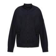 Jas met logo Stone Island , Black , Heren