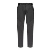 Katoenen broek Dolce & Gabbana , Gray , Heren