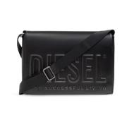 Schoudertas DSL 3D Messenger S Diesel , Black , Dames