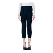 Geplooide Korte Broek Issey Miyake , Black , Dames