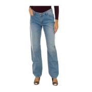 Rechte snit Denim Jeans Armani Jeans , Blue , Dames