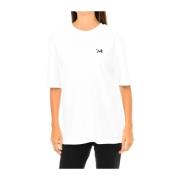 T-shirt met korte mouwen en geborduurd detail Calvin Klein Jeans , Whi...