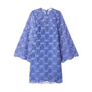 Kanten Tuniek Jurk Zimmermann , Blue , Dames