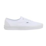 Klassieke Lage Top Canvas Sneakers Vans , White , Heren