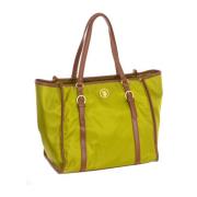 Nylon Shopper Tas met Ritssluiting U.s. Polo Assn. , Green , Dames