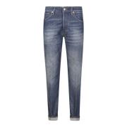 Regular Fit Stretch Denim Jeans Dondup , Blue , Dames