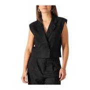 Zwarte vest voor stijlvolle vrouwen Copenhagen Muse , Black , Dames