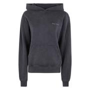 Comfortabele hoodie voor alle zintuigen Daily Paper , Black , Dames