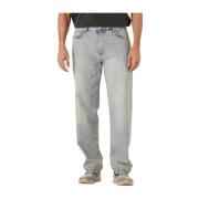 Dawn Straight Leg Jeans voor Heren Woodbird , Blue , Heren