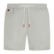 Witte zwembroek Ultiem comfortstijl Kiton , White , Heren