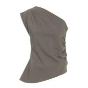 Off Shoulder Top Major Brown My Essential Wardrobe , Brown , Dames