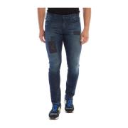 Slim Fit Stretch Jeans Emporio Armani , Blue , Heren