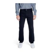 Zwarte katoenen jeans en broeken met elastaan Armani Exchange , Black ...