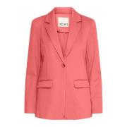 Stijlvolle Blazer Jas Holly Berry Ichi , Pink , Dames